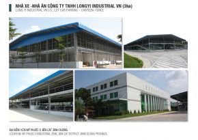 NHÀ XE - NHÀ ĂN CÔNG TY TNHH LONGYI INDUSTRIAL