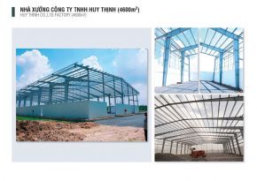 NHÀ XƯỞNG CÔNG TY TNHH HUY THỊNH